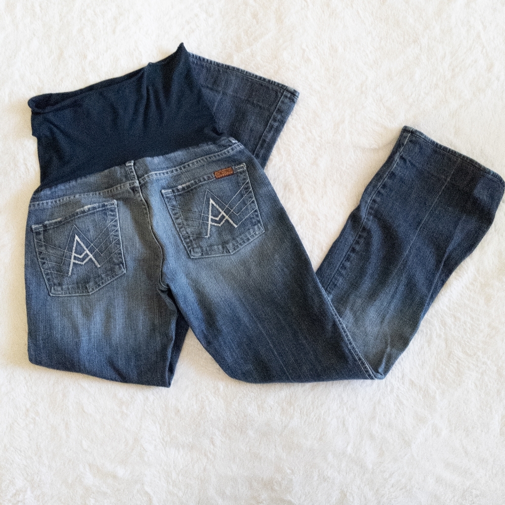 7 for all Mankind Maternity A-Pocket Jeans